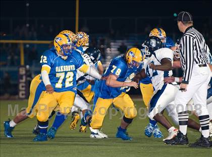 Thumbnail 2 in Oak Grove vs. Valley Christian (CIF CCS Open Division Playoffs) photogallery.