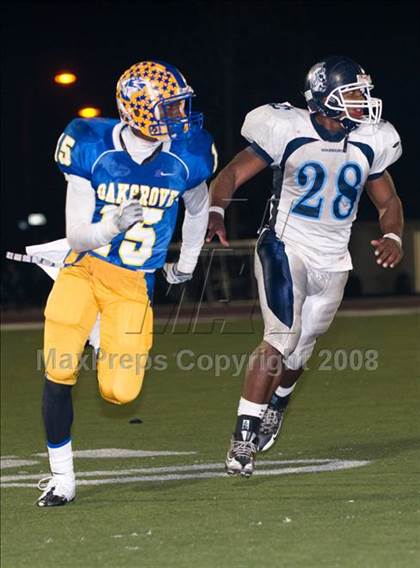 Thumbnail 1 in Oak Grove vs. Valley Christian (CIF CCS Open Division Playoffs) photogallery.