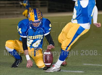 Thumbnail 1 in Oak Grove vs. Valley Christian (CIF CCS Open Division Playoffs) photogallery.