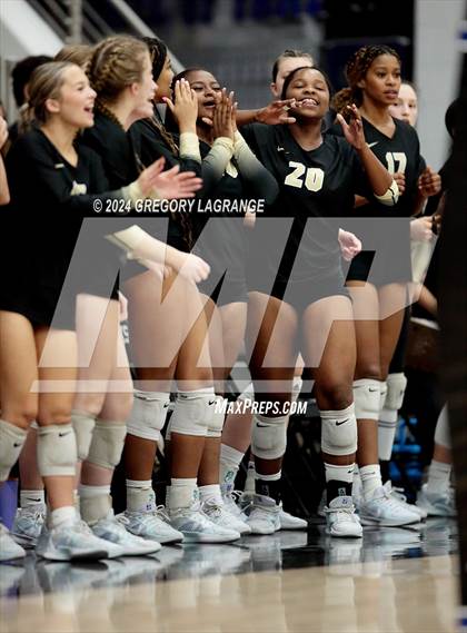 Thumbnail 2 in Plano East vs Keller(UIL 6A Volleyball Regional Semi-final Division 1) photogallery.