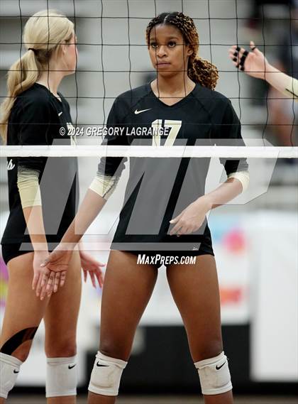 Thumbnail 3 in Plano East vs Keller(UIL 6A Volleyball Regional Semi-final Division 1) photogallery.