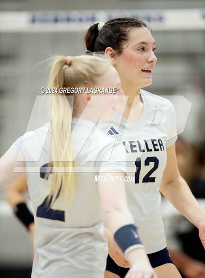Thumbnail 3 in Plano East vs Keller(UIL 6A Volleyball Regional Semi-final Division 1) photogallery.