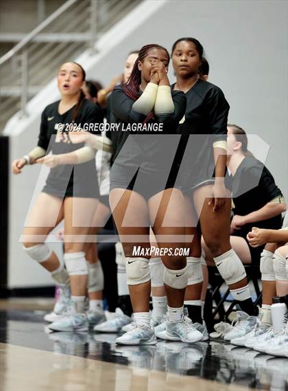 Thumbnail 2 in Plano East vs Keller(UIL 6A Volleyball Regional Semi-final Division 1) photogallery.
