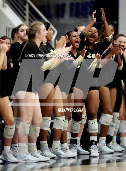 Thumbnail 3 in Plano East vs Keller(UIL 6A Volleyball Regional Semi-final Division 1) photogallery.