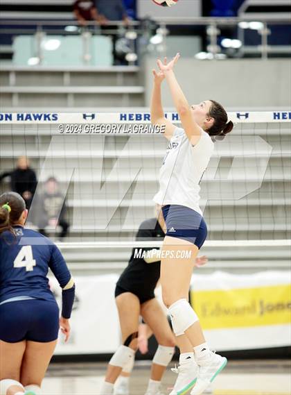 Thumbnail 2 in Plano East vs Keller(UIL 6A Volleyball Regional Semi-final Division 1) photogallery.