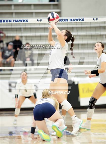 Thumbnail 1 in Plano East vs Keller(UIL 6A Volleyball Regional Semi-final Division 1) photogallery.