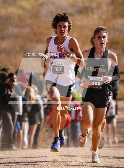 Thumbnail 3 in CHSAA 5A Cross Country Final photogallery.