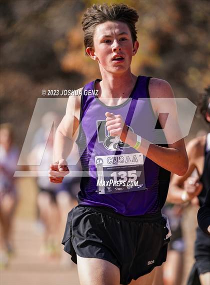 Thumbnail 3 in CHSAA 5A Cross Country Final photogallery.