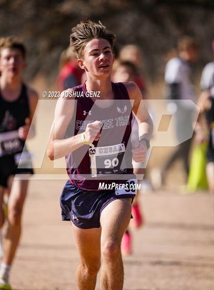 Thumbnail 2 in CHSAA 5A Cross Country Final photogallery.