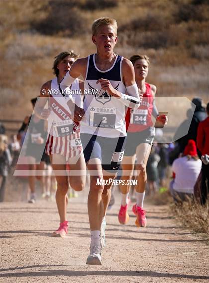 Thumbnail 1 in CHSAA 5A Cross Country Final photogallery.