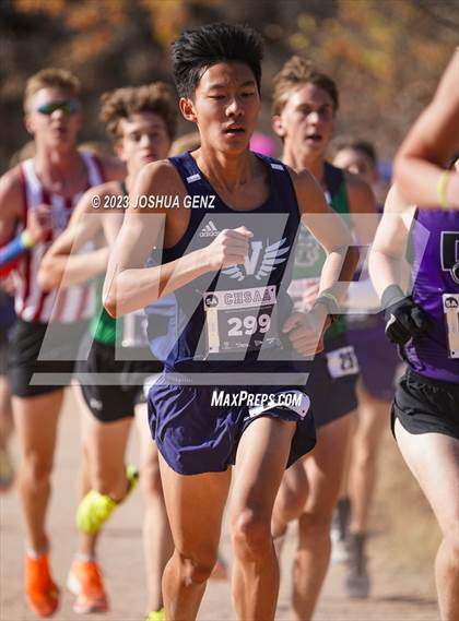 Thumbnail 3 in CHSAA 5A Cross Country Final photogallery.