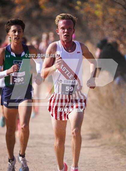 Thumbnail 1 in CHSAA 5A Cross Country Final photogallery.