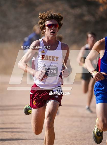 Thumbnail 2 in CHSAA 5A Cross Country Final photogallery.