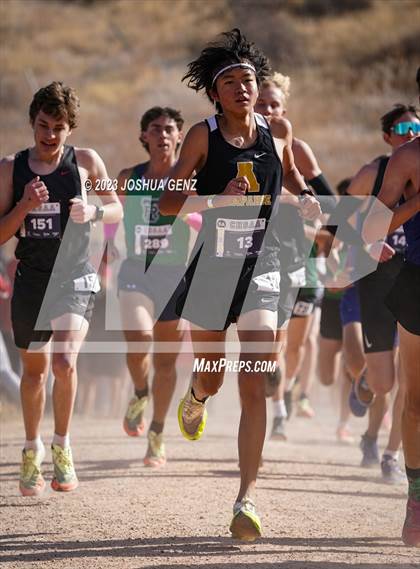 Thumbnail 1 in CHSAA 5A Cross Country Final photogallery.