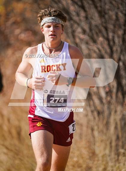 Thumbnail 2 in CHSAA 5A Cross Country Final photogallery.