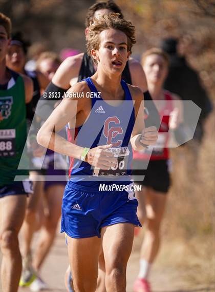 Thumbnail 1 in CHSAA 5A Cross Country Final photogallery.