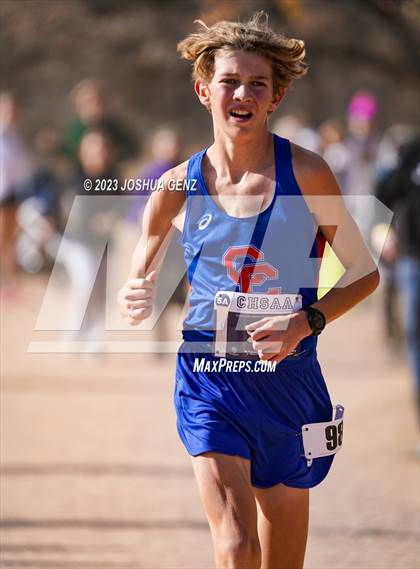 Thumbnail 2 in CHSAA 5A Cross Country Final photogallery.