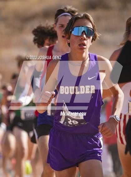 Thumbnail 3 in CHSAA 5A Cross Country Final photogallery.