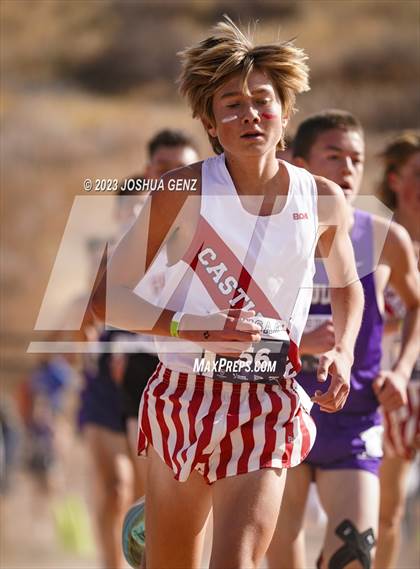 Thumbnail 3 in CHSAA 5A Cross Country Final photogallery.