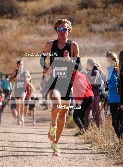 Thumbnail 2 in CHSAA 5A Cross Country Final photogallery.