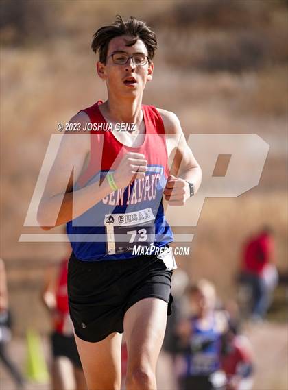 Thumbnail 2 in CHSAA 5A Cross Country Final photogallery.