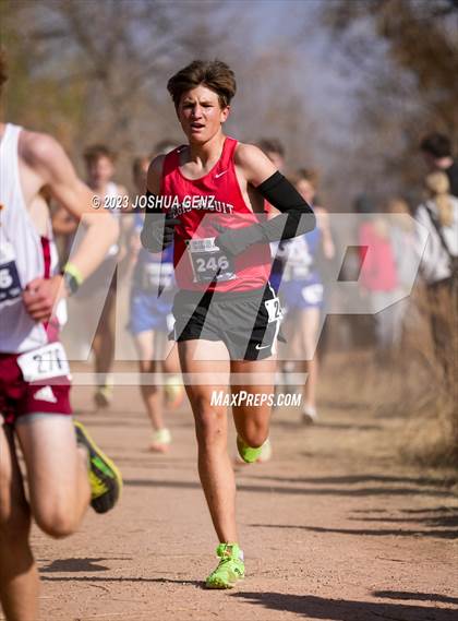 Thumbnail 2 in CHSAA 5A Cross Country Final photogallery.