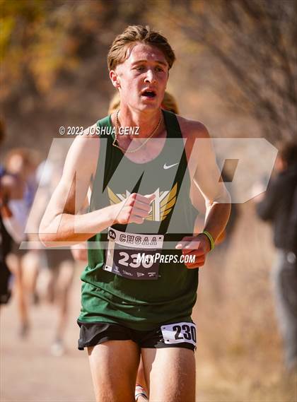 Thumbnail 1 in CHSAA 5A Cross Country Final photogallery.