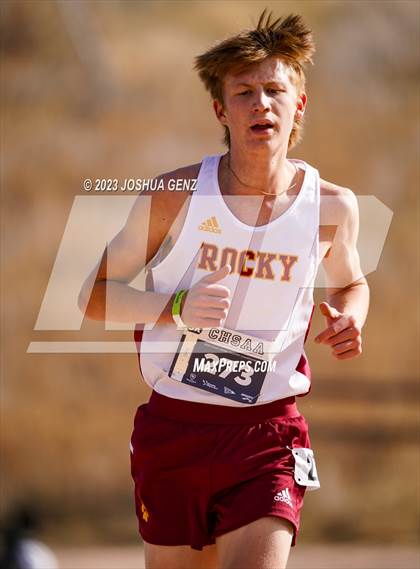 Thumbnail 1 in CHSAA 5A Cross Country Final photogallery.