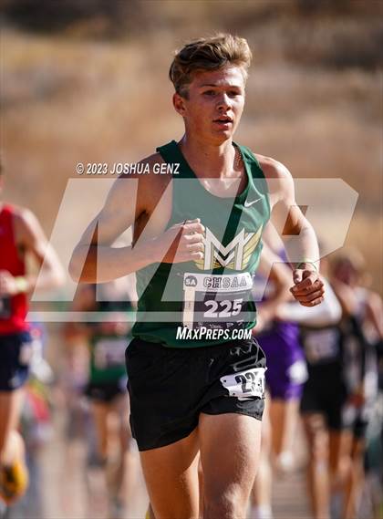 Thumbnail 2 in CHSAA 5A Cross Country Final photogallery.