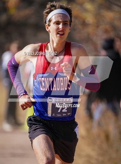 Thumbnail 3 in CHSAA 5A Cross Country Final photogallery.
