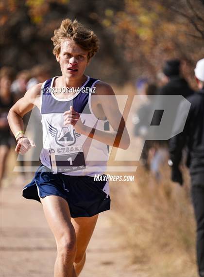 Thumbnail 3 in CHSAA 5A Cross Country Final photogallery.