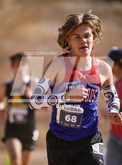 Thumbnail 1 in CHSAA 5A Cross Country Final photogallery.
