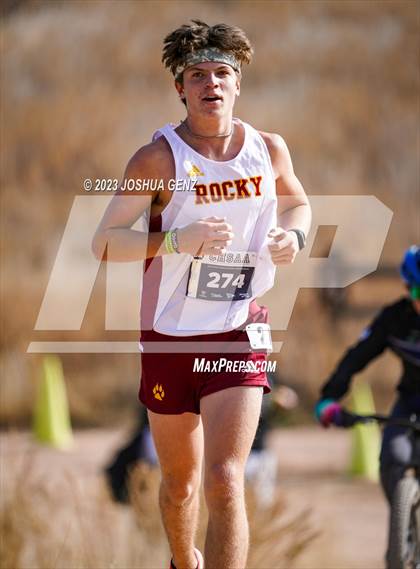 Thumbnail 2 in CHSAA 5A Cross Country Final photogallery.