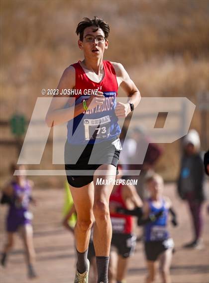 Thumbnail 1 in CHSAA 5A Cross Country Final photogallery.