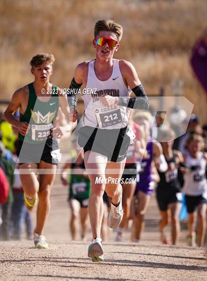 Thumbnail 1 in CHSAA 5A Cross Country Final photogallery.