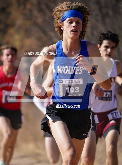 Thumbnail 1 in CHSAA 5A Cross Country Final photogallery.