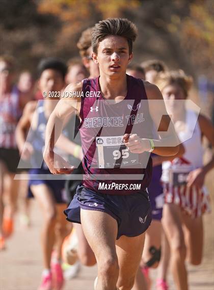 Thumbnail 2 in CHSAA 5A Cross Country Final photogallery.