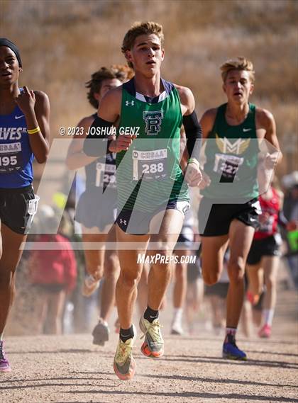 Thumbnail 2 in CHSAA 5A Cross Country Final photogallery.