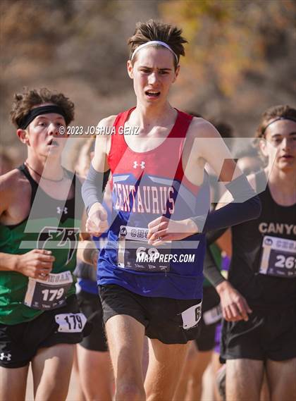 Thumbnail 3 in CHSAA 5A Cross Country Final photogallery.