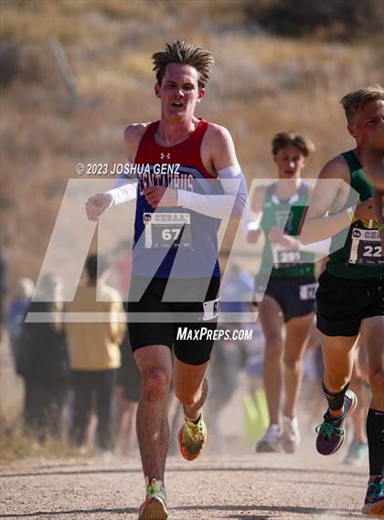 Thumbnail 2 in CHSAA 5A Cross Country Final photogallery.