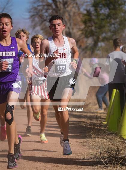 Thumbnail 1 in CHSAA 5A Cross Country Final photogallery.