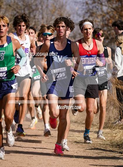 Thumbnail 2 in CHSAA 5A Cross Country Final photogallery.