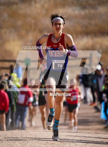 Thumbnail 3 in CHSAA 5A Cross Country Final photogallery.