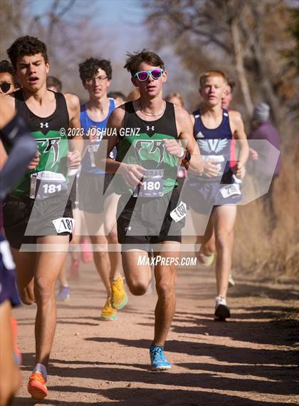 Thumbnail 2 in CHSAA 5A Cross Country Final photogallery.