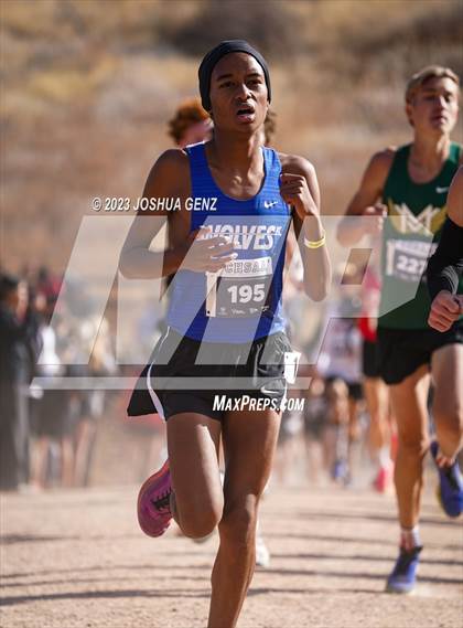 Thumbnail 2 in CHSAA 5A Cross Country Final photogallery.