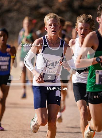 Thumbnail 2 in CHSAA 5A Cross Country Final photogallery.