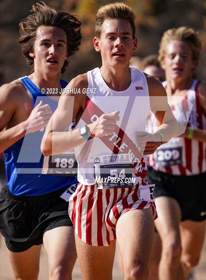 Thumbnail 1 in CHSAA 5A Cross Country Final photogallery.