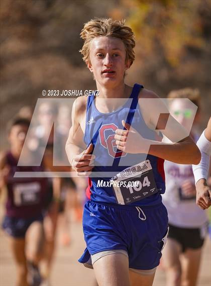 Thumbnail 3 in CHSAA 5A Cross Country Final photogallery.