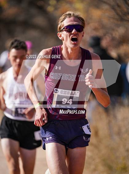 Thumbnail 1 in CHSAA 5A Cross Country Final photogallery.