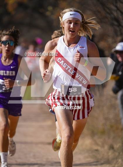 Thumbnail 2 in CHSAA 5A Cross Country Final photogallery.